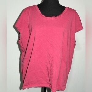 Gap Pink T-Shirt Size Large Tall